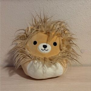 Cute Tan and White Lion Plush - Squishmallow
